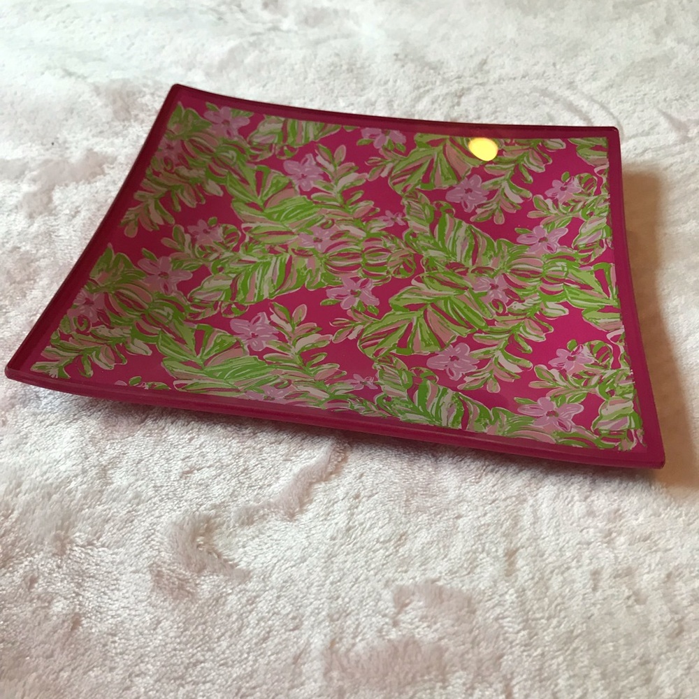 Lilly Pulitzer jewelry plate